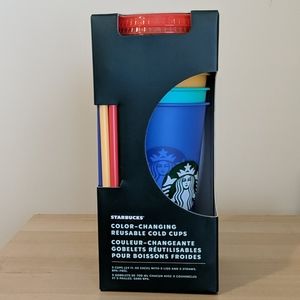 Starbucks Color-Changing Reusable Cold Cups